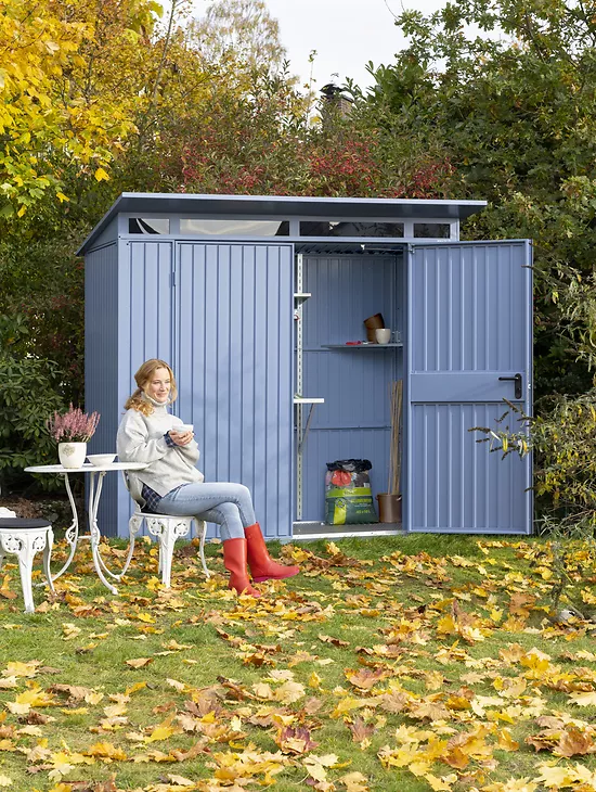 Waarom kiezen voor een Hörmann metalen tuinhuis?