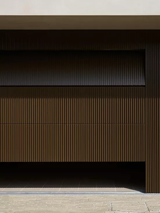 Een uniforme gevelafwerking