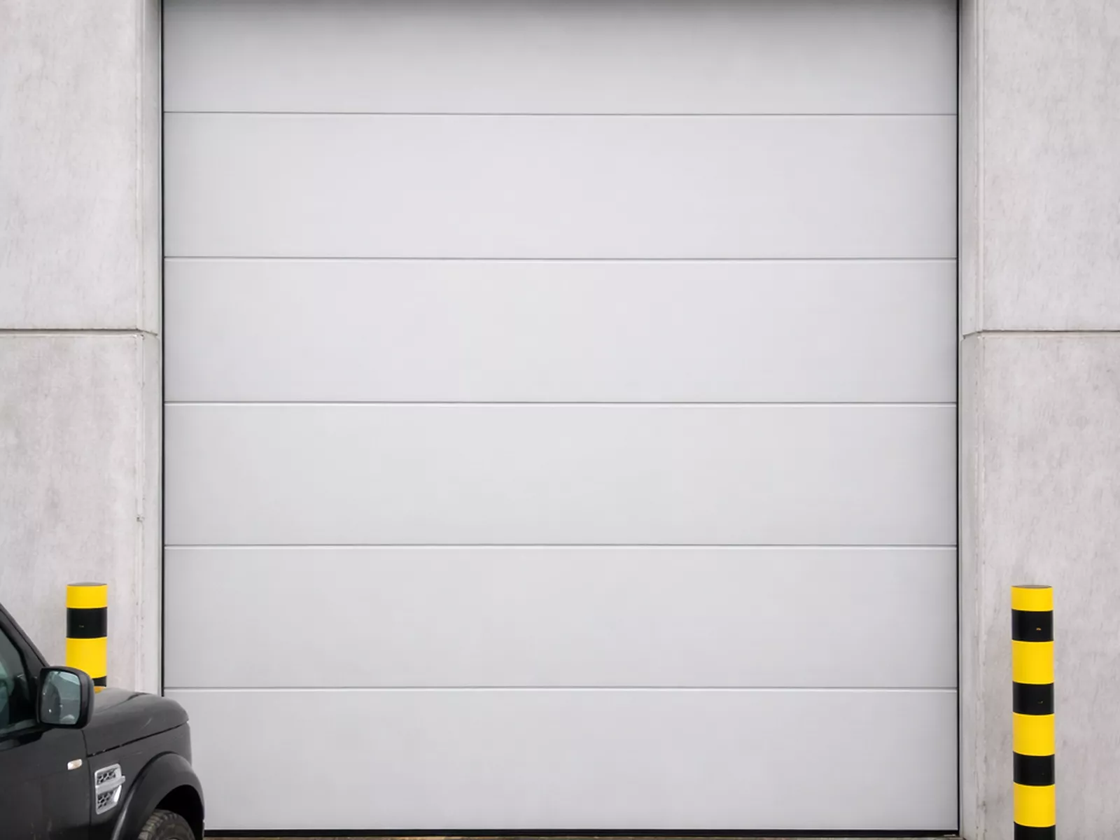 Industriële sectionale poorten