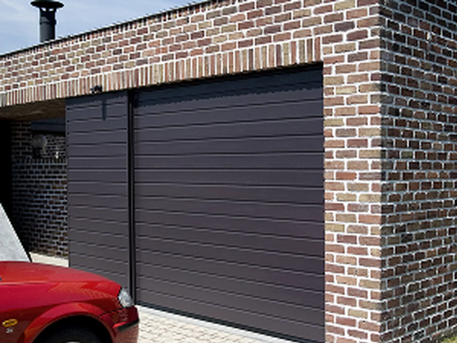 Aluminium garagepoorten