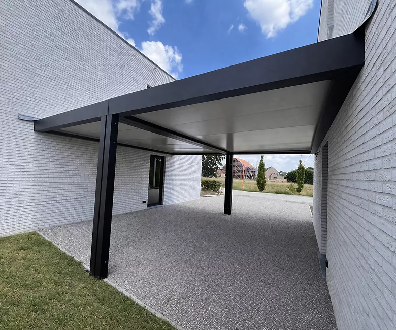 Een aluminium carport?