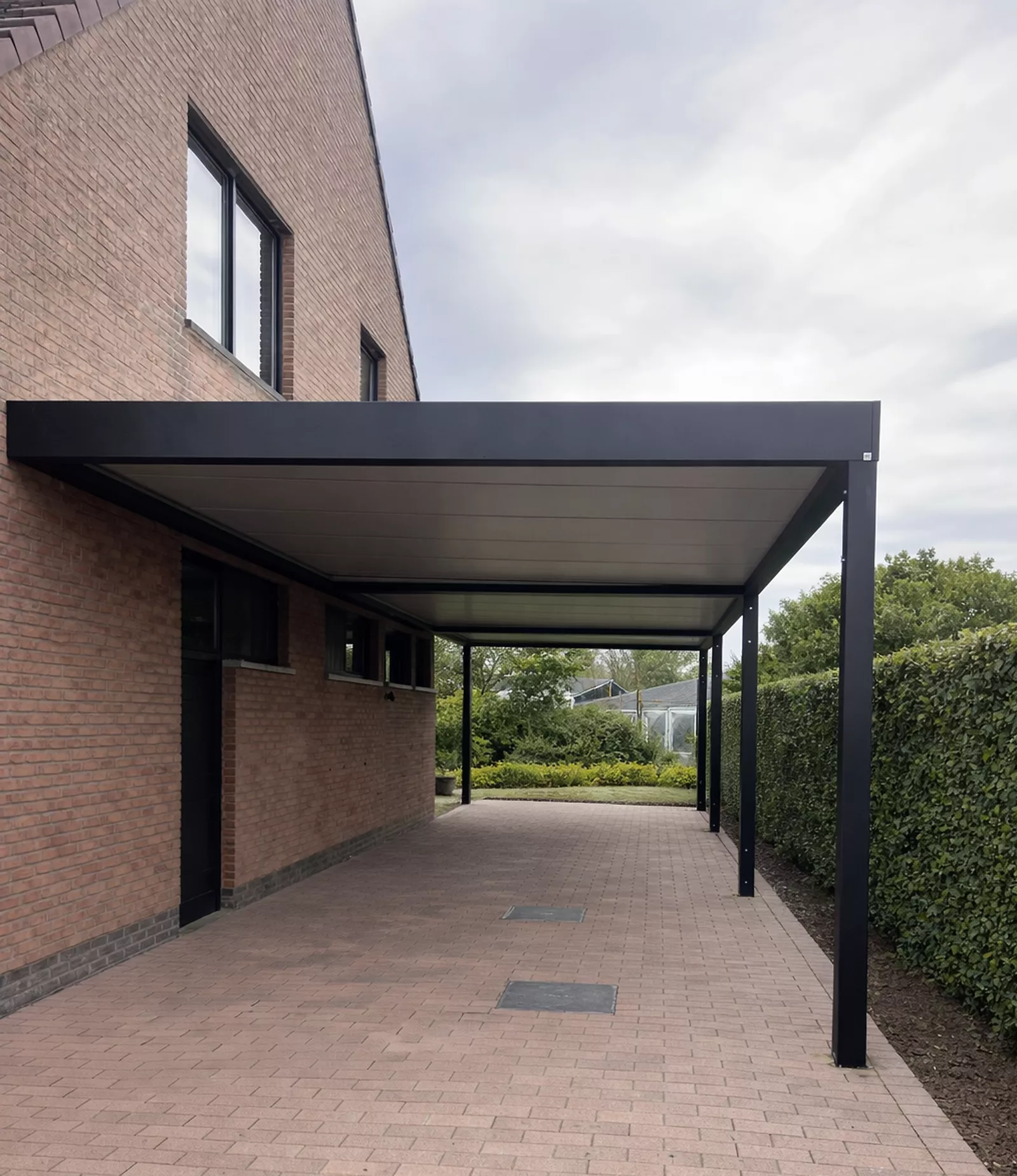  een strakke aluminium carport?